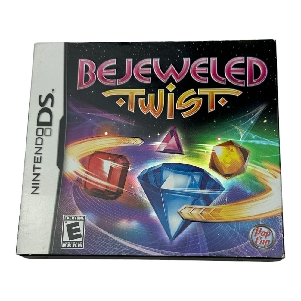 Bejeweled Twist Nintendo DS 2010 CIB With Slip Cover